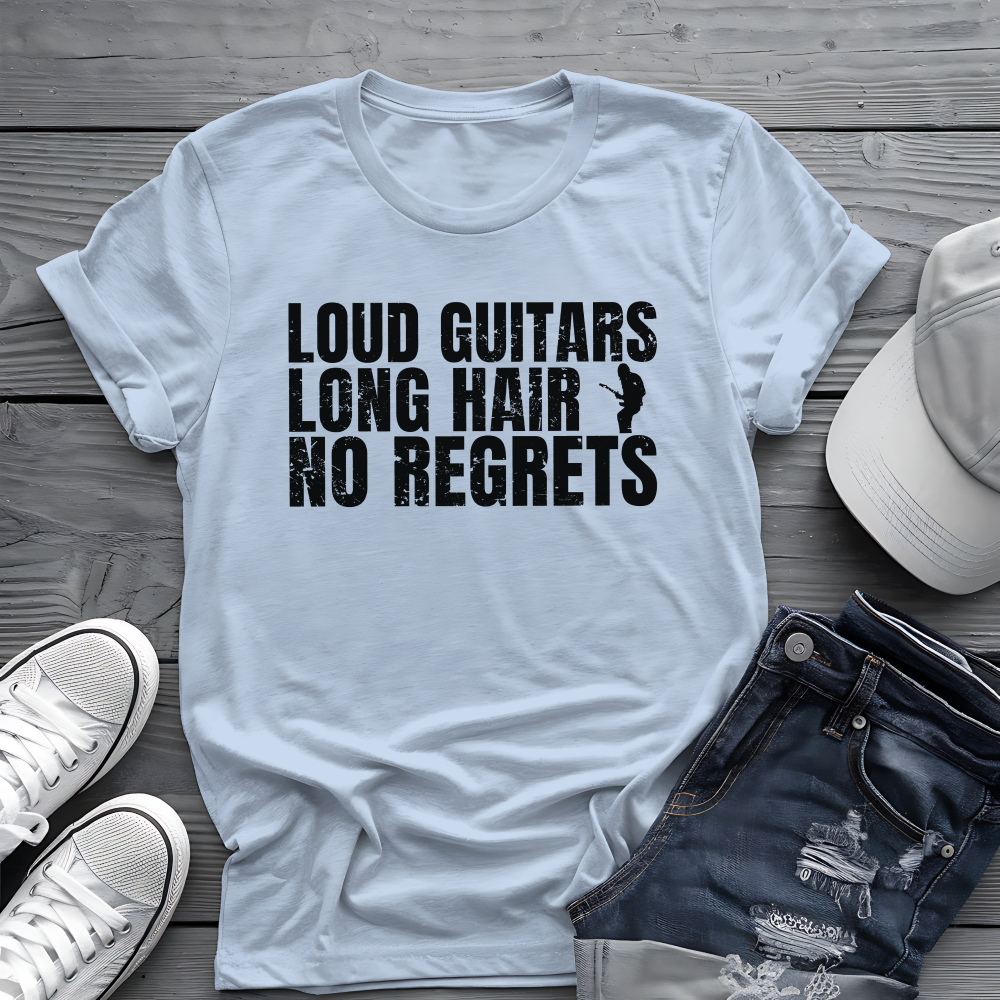 Loud Guitars Tee 🎸 Rock Music Shirt