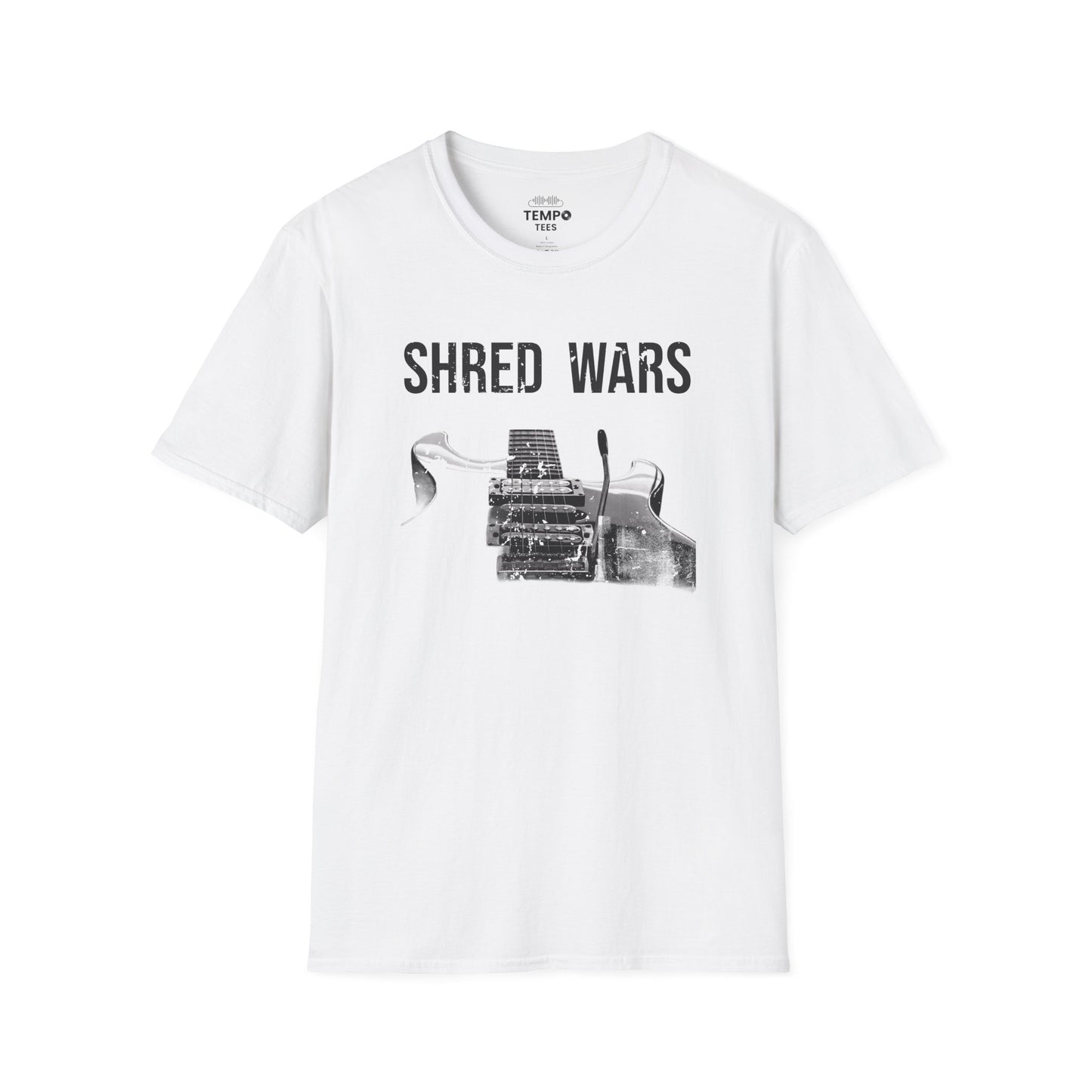 Shred Wars Tee 🎸 Electric Guitar Shirt - Guitarist Competition Gift