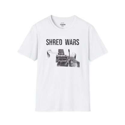 Shred Wars Tee 🎸 Electric Guitar Shirt - Guitarist Competition Gift