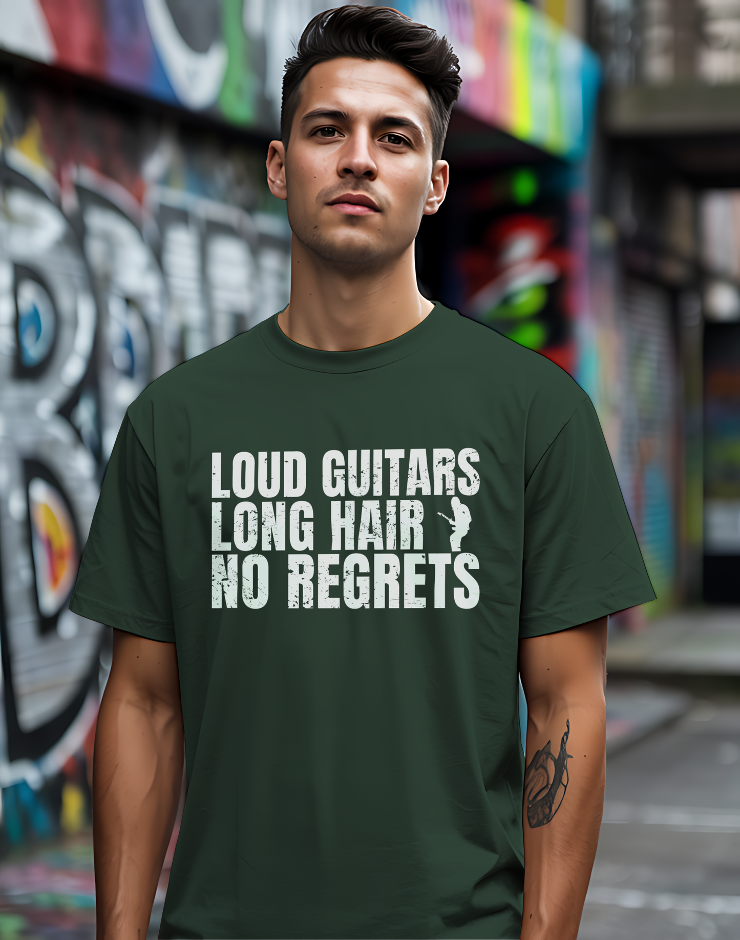 Loud Guitars Tee 🎸 Rock Music Shirt