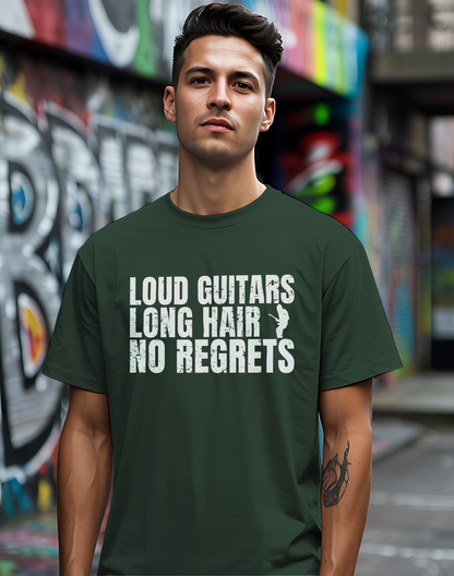 Loud Guitars Tee 🎸 Rock Music Shirt