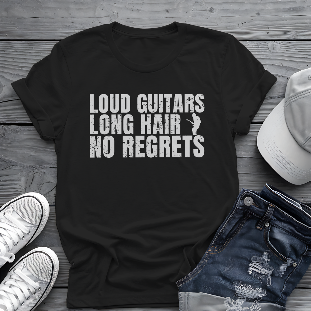 Loud Guitars Tee 🎸 Rock Music Shirt