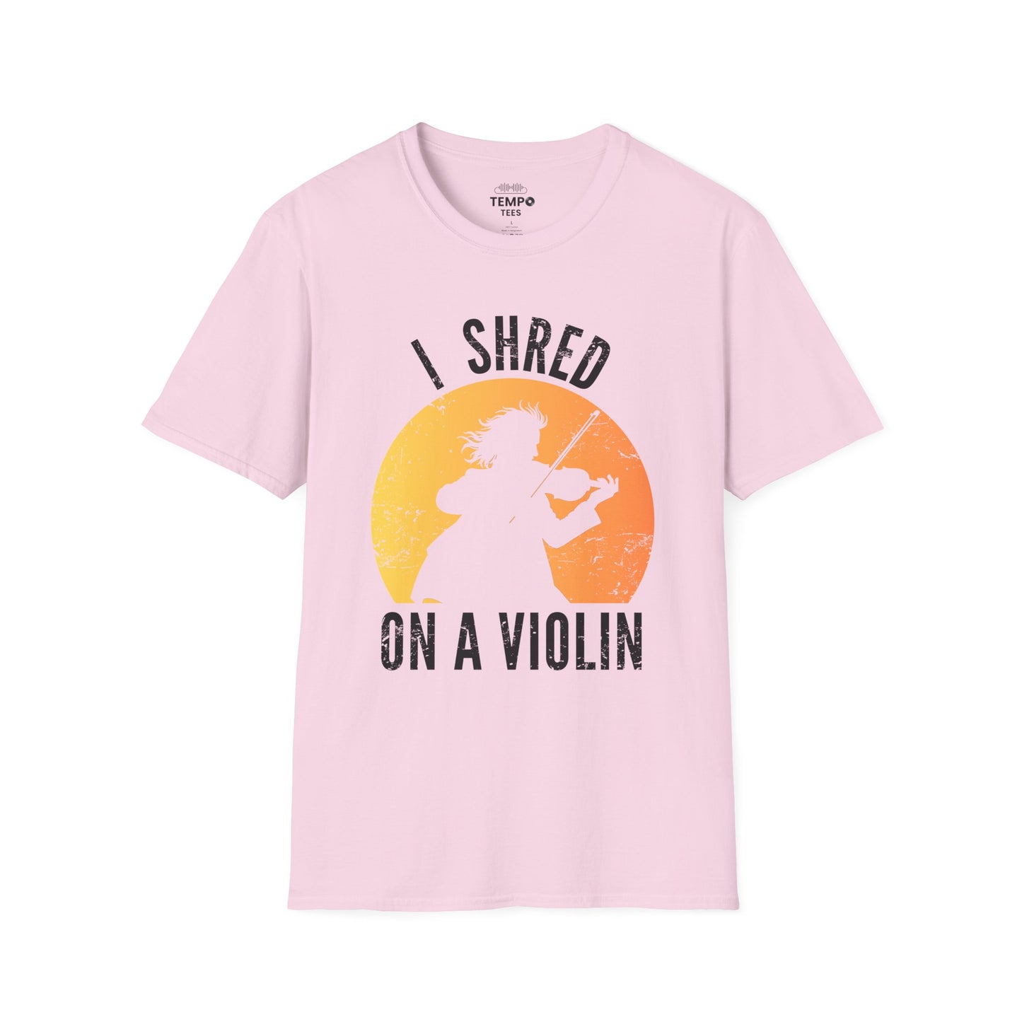 I Shred On A Violin Tee 🎻 Funny Violinist Shirt