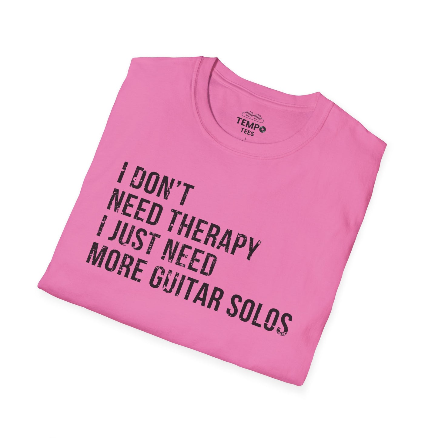 More Guitar Solos Tee 🎸 Funny Guitarist Shirt