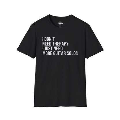 More Guitar Solos Tee 🎸 Funny Guitarist Shirt