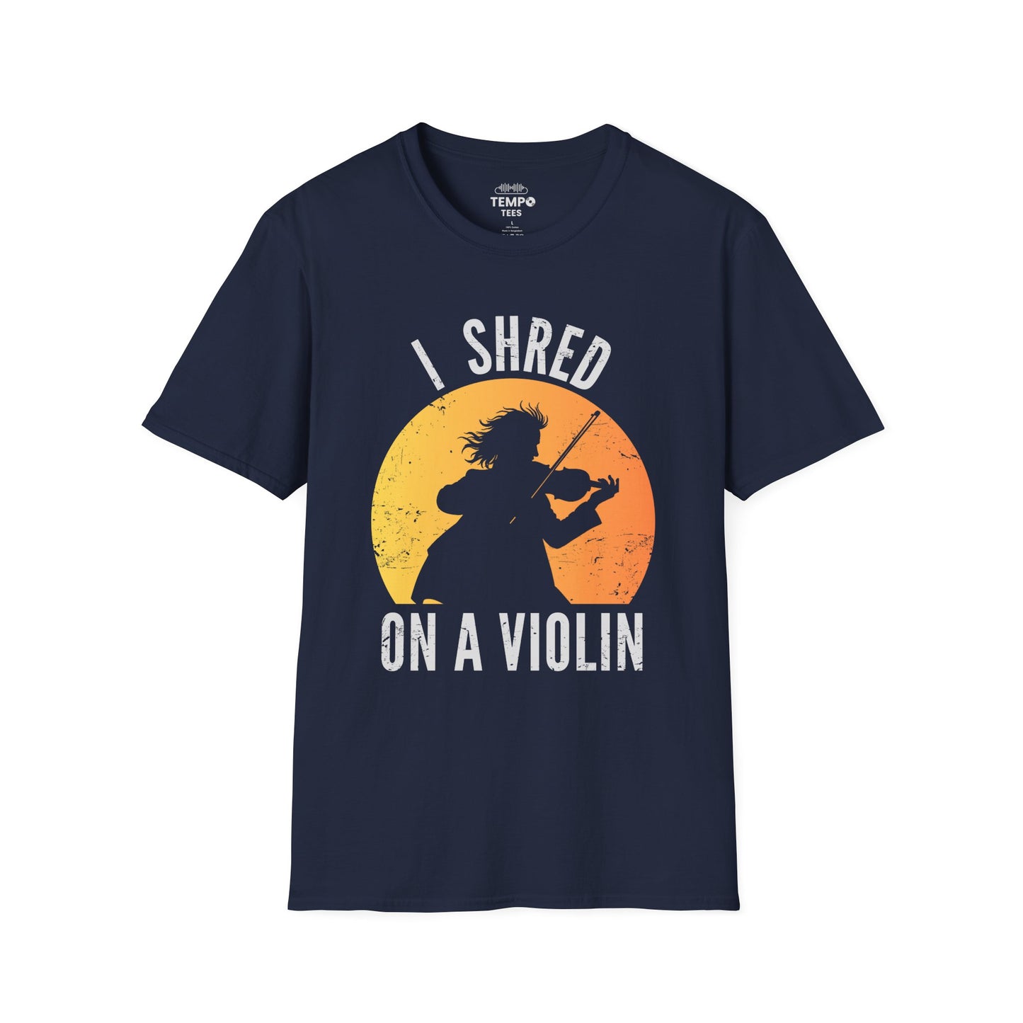 I Shred On A Violin Tee 🎻 Funny Violinist Shirt