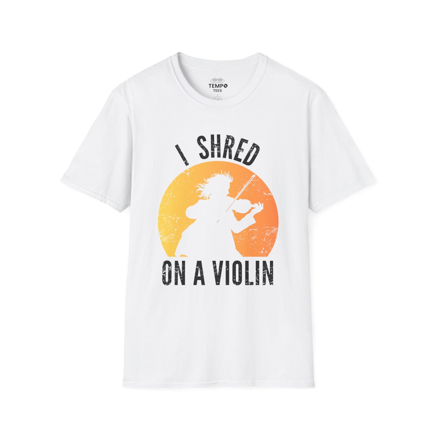 I Shred On A Violin Tee 🎻 Funny Violinist Shirt