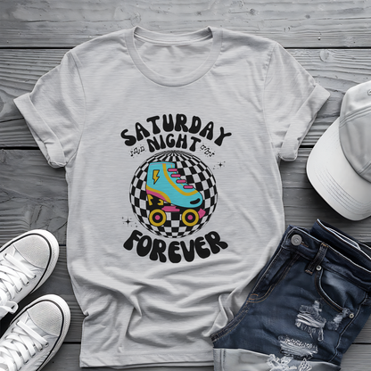 Saturday Night Tee 🕺 Retro Roller Skate Shirt