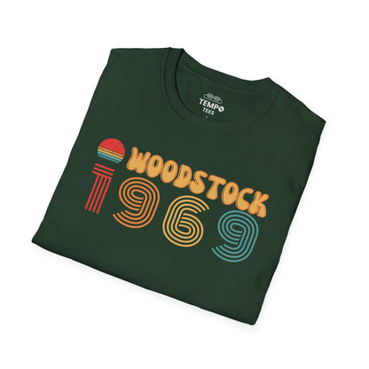 Woodstock 1969 Tee ☮️ Retro Music Festival Shirt