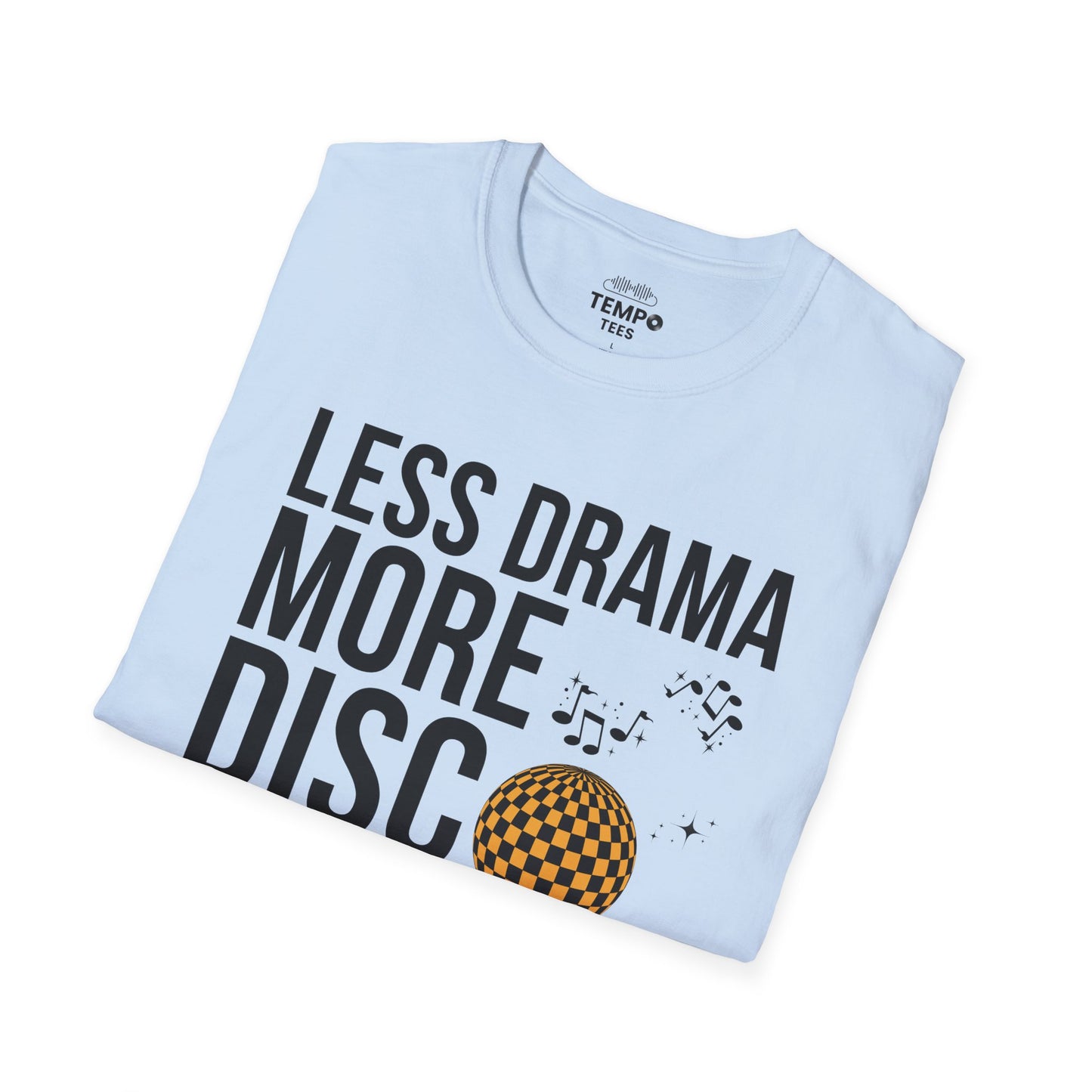 Less Drama More Disco Tee 🕺 Funny Retro 70s Shirt