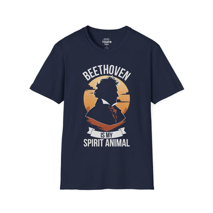 Beethoven Spirit Animal Tee 🎶 Funny Classical Music Shirt