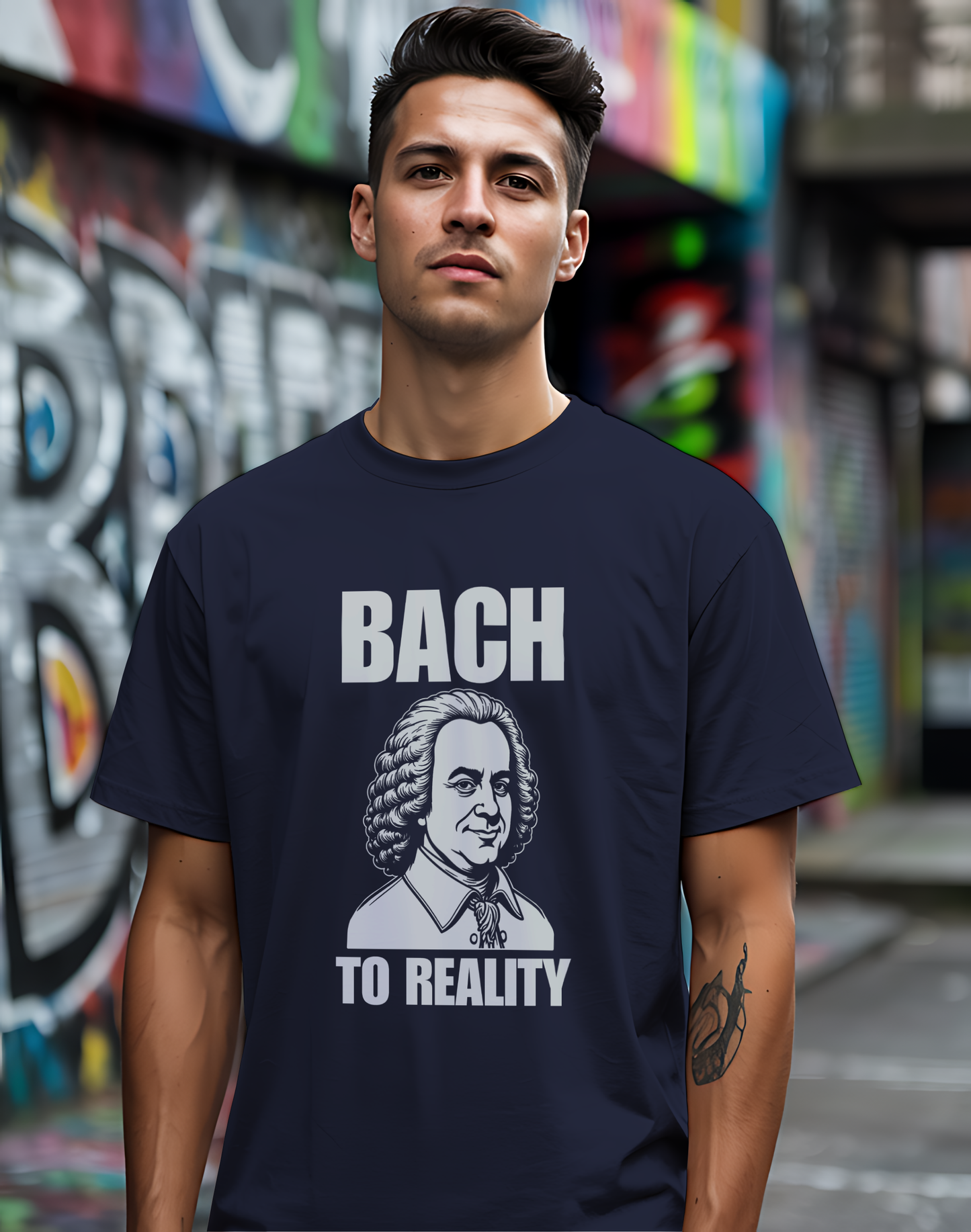 Bach To Reality Tee 🎶 Funny Classical Music Shirt