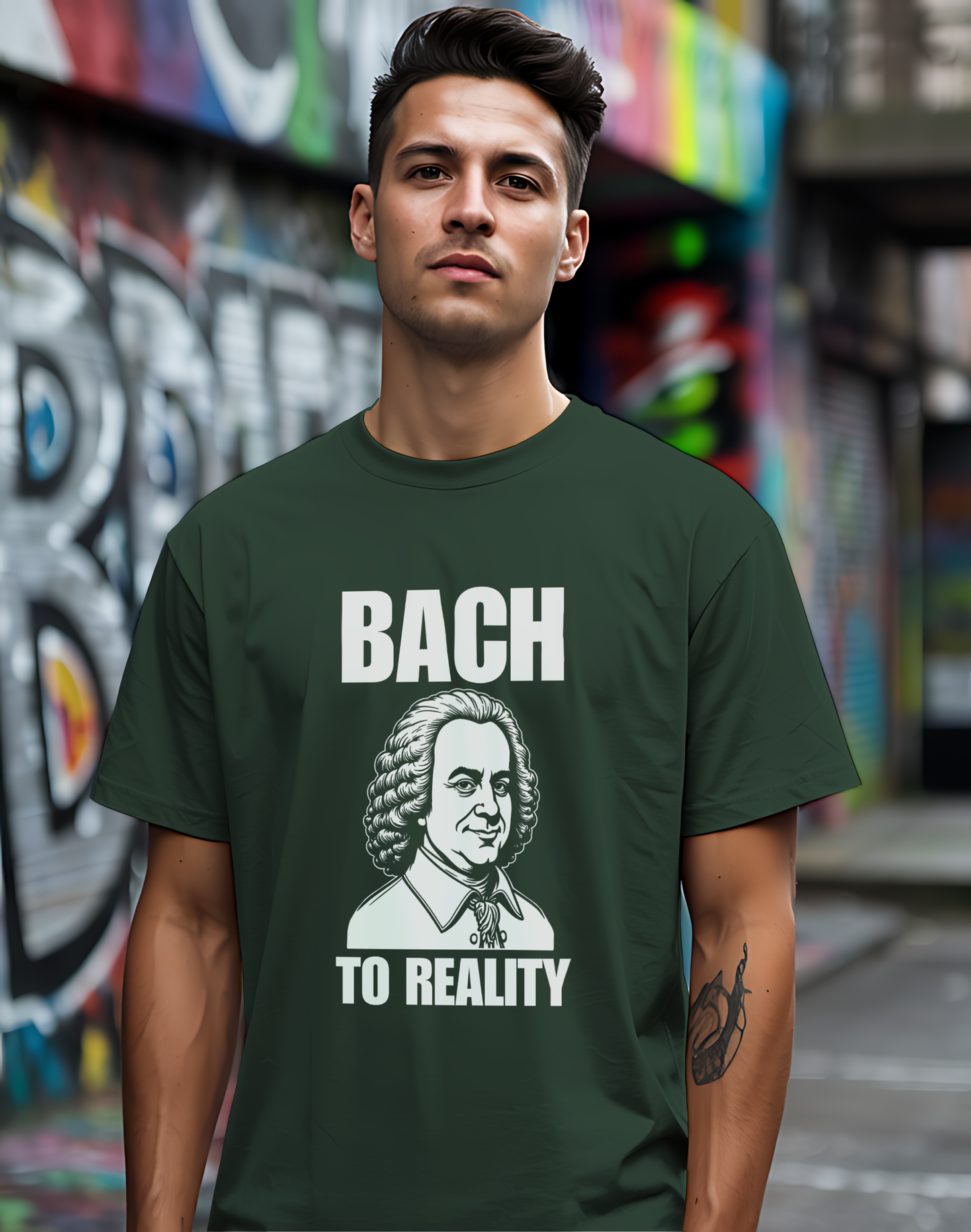 Bach To Reality Tee 🎶 Funny Classical Music Shirt