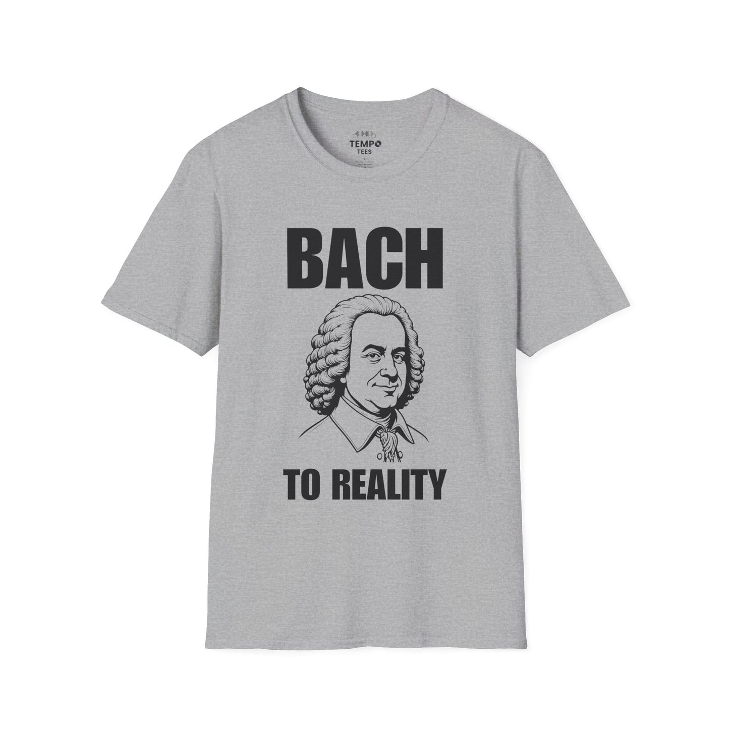 Bach To Reality Tee 🎶 Funny Classical Music Shirt