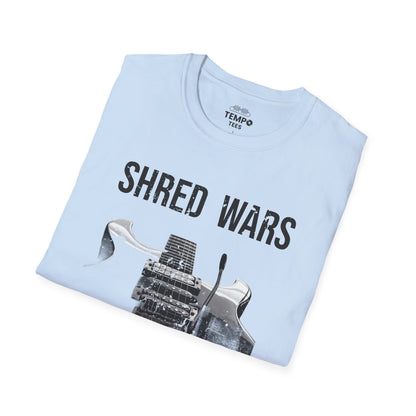 Shred Wars Tee 🎸 Electric Guitar Shirt - Guitarist Competition Gift