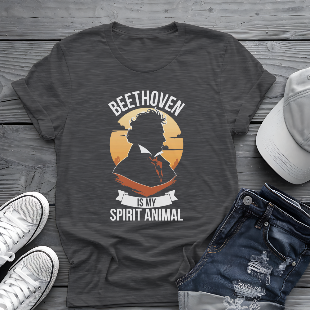 Beethoven Spirit Animal Tee 🎶 Funny Classical Music Shirt