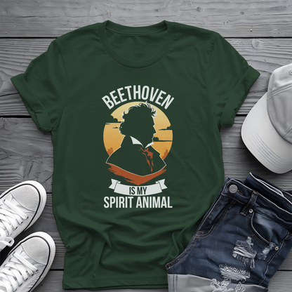Beethoven Spirit Animal Tee 🎶 Funny Classical Music Shirt