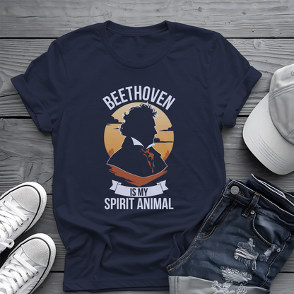 Beethoven Spirit Animal Tee 🎶 Funny Classical Music Shirt