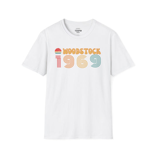 Woodstock 1969 Tee ☮️ Retro Music Festival Shirt