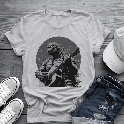 Godzilla Guitar Tee 🎸 Funny Music Shirt - Pop Culture Gift