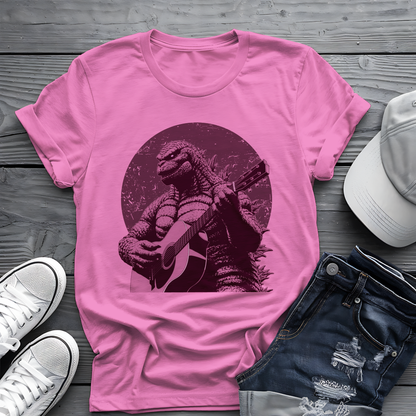 Godzilla Guitar Tee 🎸 Funny Music Shirt - Pop Culture Gift