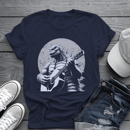 Godzilla Guitar Tee 🎸 Funny Music Shirt - Pop Culture Gift