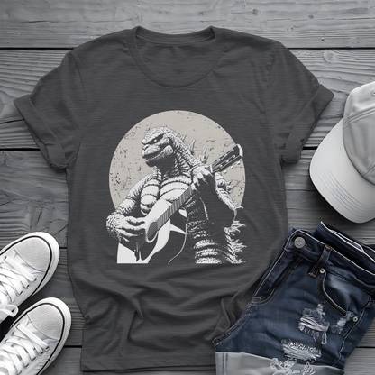 Godzilla Guitar Tee 🎸 Funny Music Shirt - Pop Culture Gift