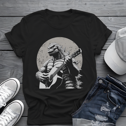 Godzilla Guitar Tee 🎸 Funny Music Shirt - Pop Culture Gift