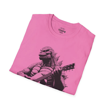 Godzilla Guitar Tee 🎸 Funny Music Shirt - Pop Culture Gift