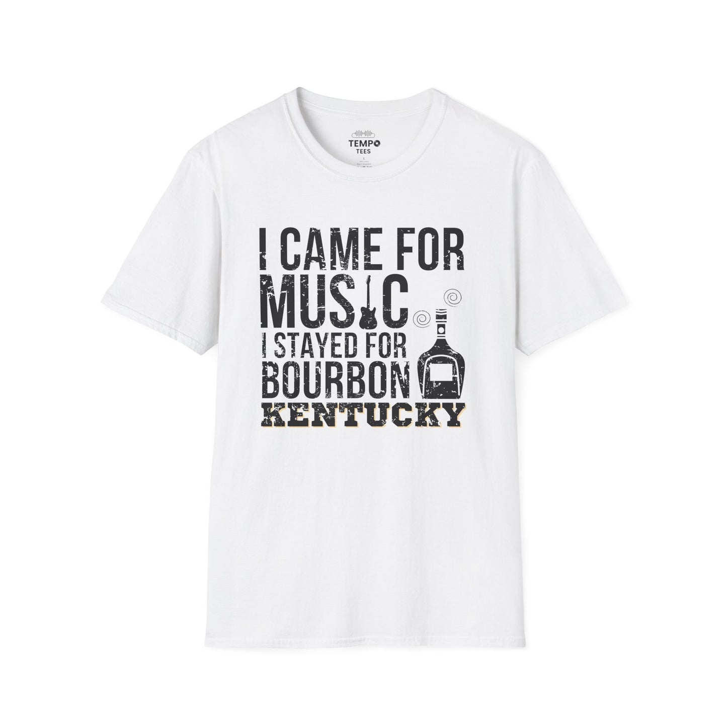 Kentucky Bourbon Tee 🎸🥃 Funny Music & Bourbon Shirt