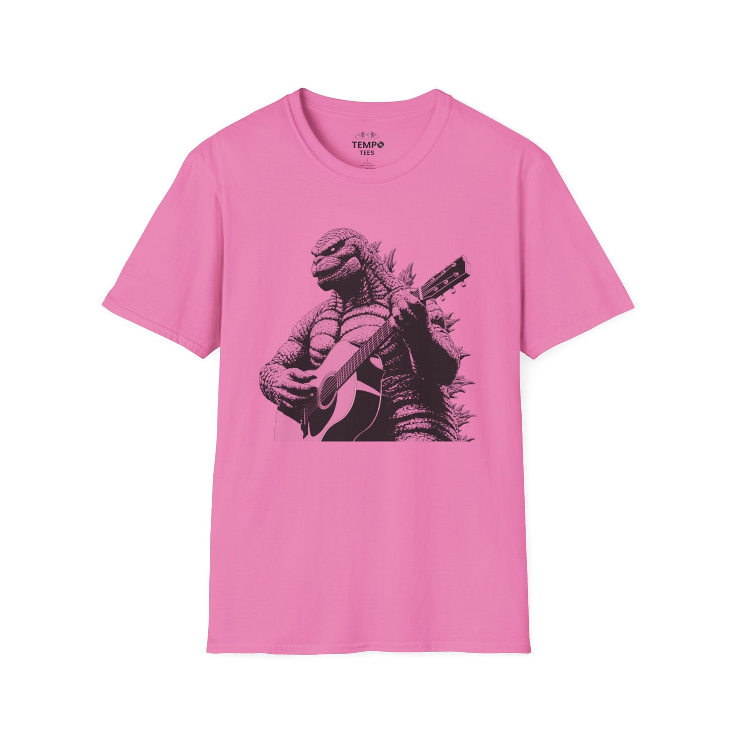 Godzilla Guitar Tee 🎸 Funny Music Shirt - Pop Culture Gift