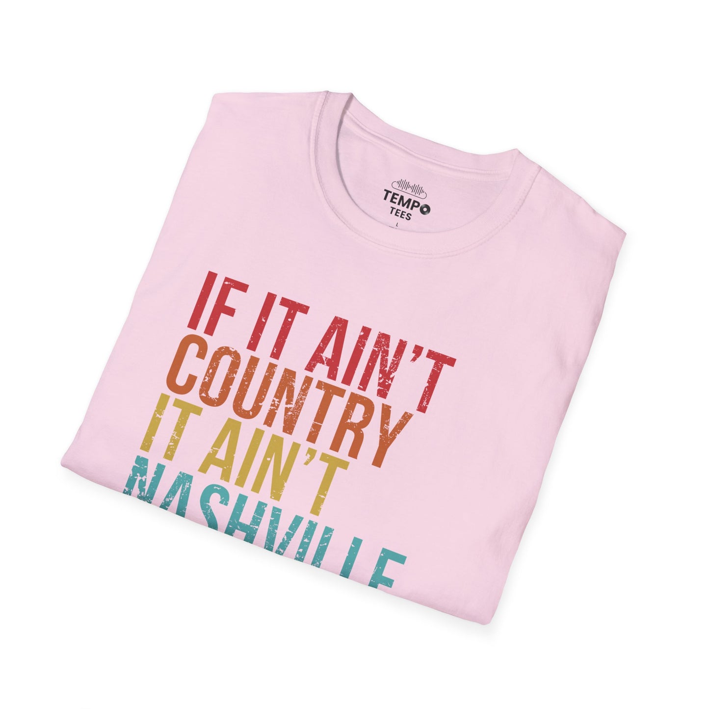 Retro Nashville Tee 🎶 Funny Country Music Shirt