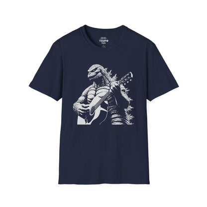 Godzilla Guitar Tee 🎸 Funny Music Shirt - Pop Culture Gift