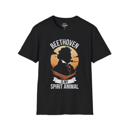 Beethoven Spirit Animal Tee 🎶 Funny Classical Music Shirt