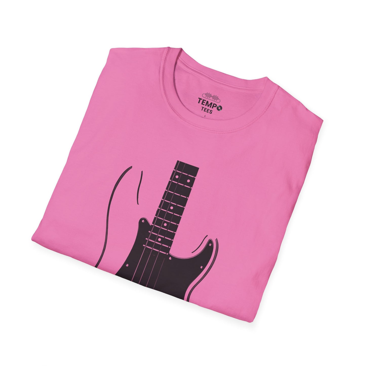 Minimalist Bass Tee 🎸 Clean Music Shirt - Bass Player Gift