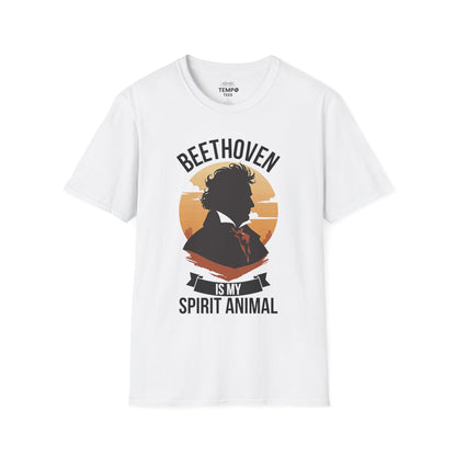 Beethoven Spirit Animal Tee 🎶 Funny Classical Music Shirt