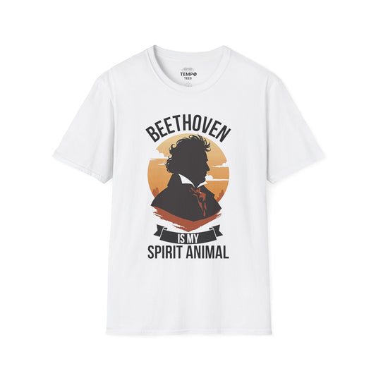 Beethoven Spirit Animal Tee 🎶 Funny Classical Music Shirt