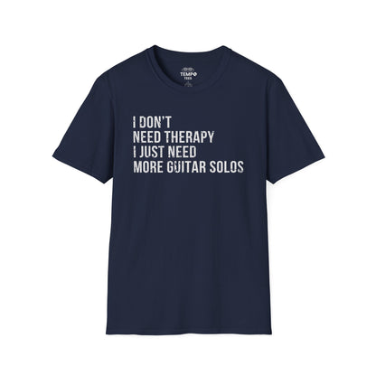 More Guitar Solos Tee 🎸 Funny Guitarist Shirt