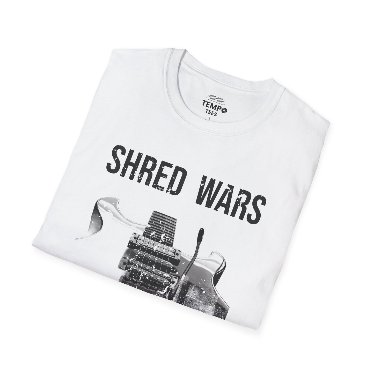 Shred Wars Tee 🎸 Electric Guitar Shirt - Guitarist Competition Gift