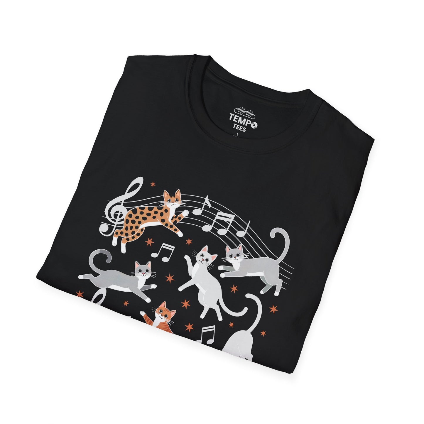 Musical Cats Tee 🎶 Meowsical Funny Cat Lover Shirt