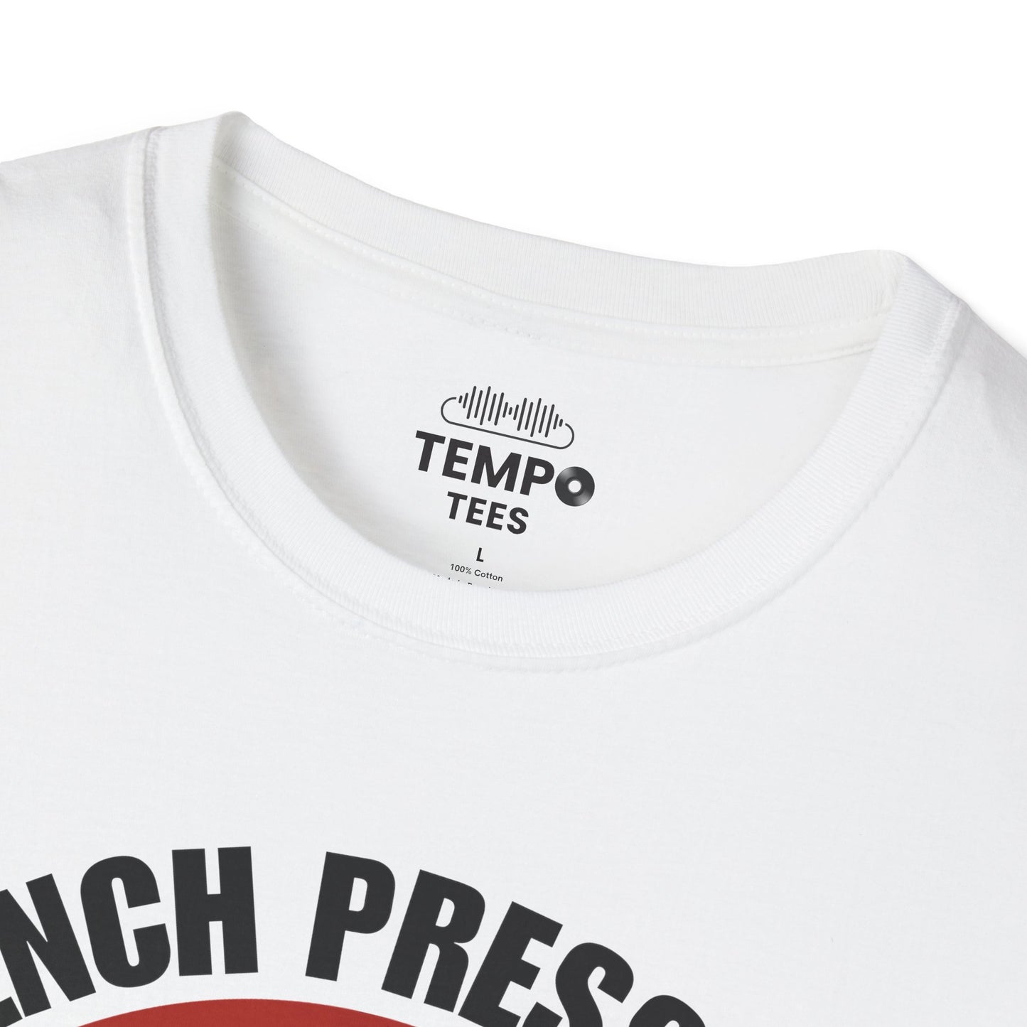 Bench Press Beat Tee 🏋️‍♂️ Music Workout Shirt