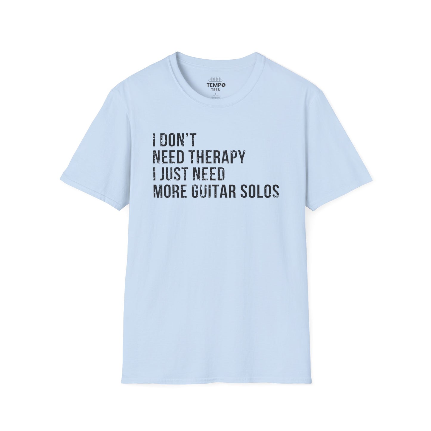 More Guitar Solos Tee 🎸 Funny Guitarist Shirt