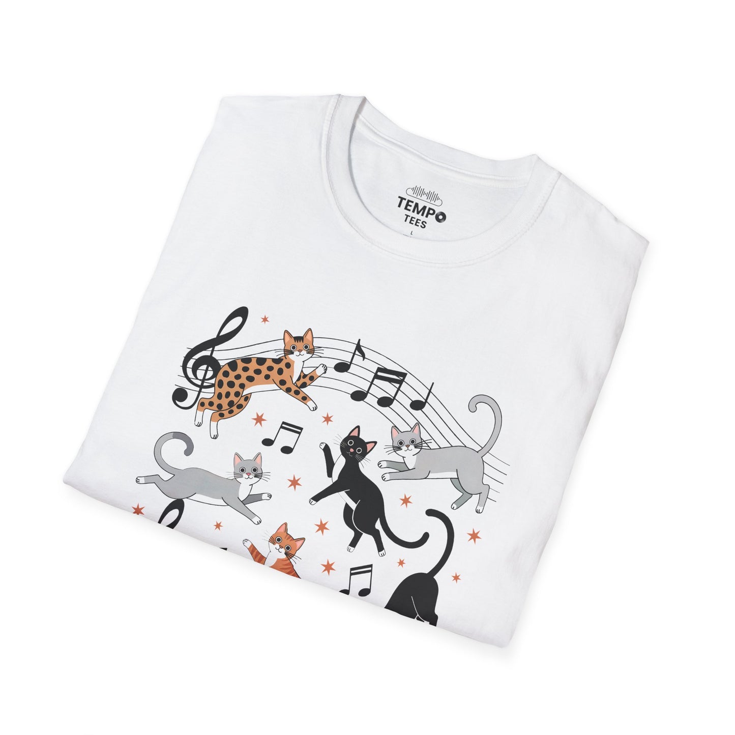 Musical Cats Tee 🎶 Meowsical Funny Cat Lover Shirt