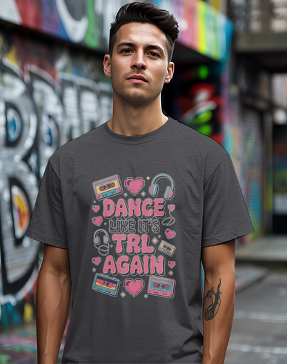 TRL Dance Tee 🕺 90s Music Nostalgia Shirt - Retro Pop