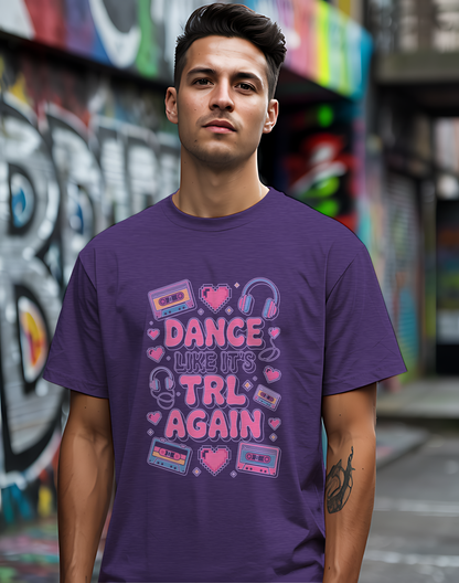TRL Dance Tee 🕺 90s Music Nostalgia Shirt - Retro Pop