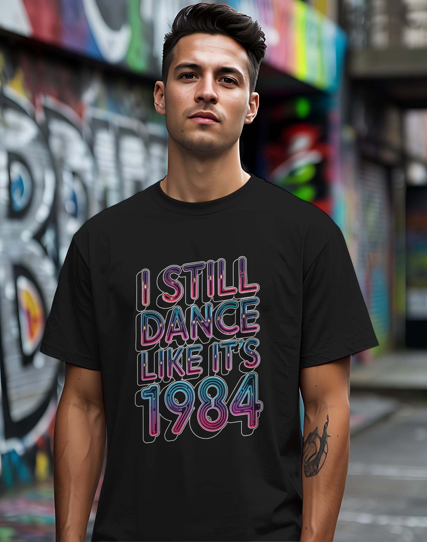 Dance Like 1984 Tee 🕺 80s Retro Music Nostalgia Shirt