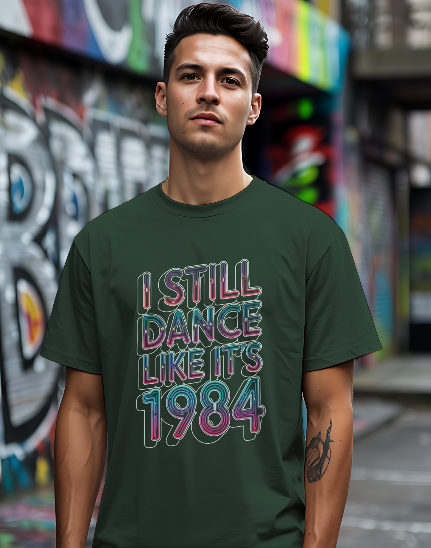 Dance Like 1984 Tee 🕺 80s Retro Music Nostalgia Shirt