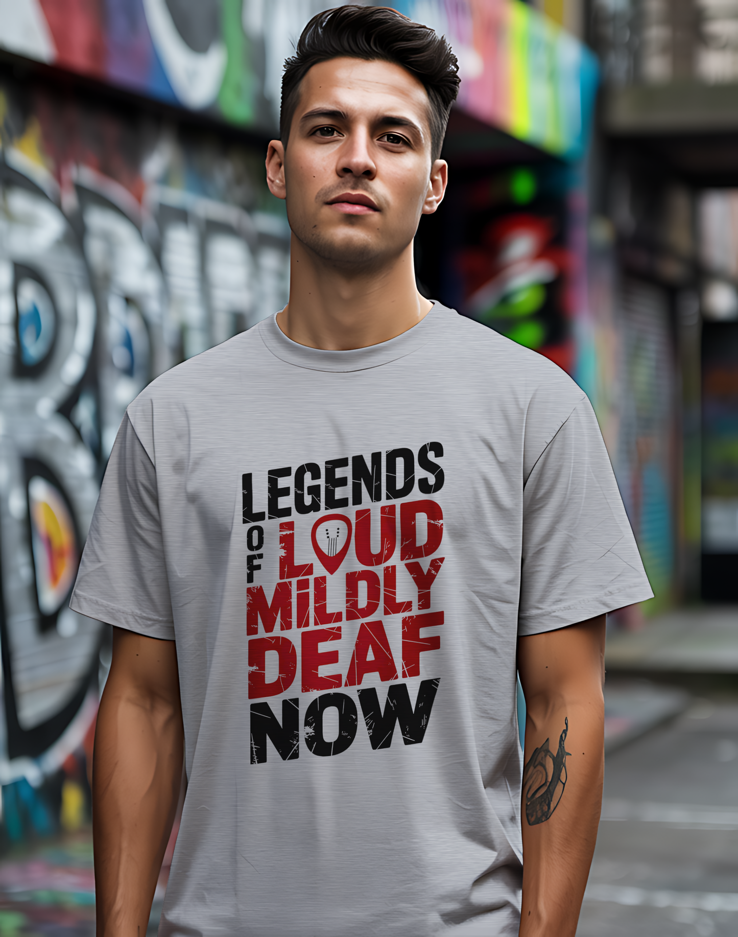 Legends Of Loud Tee 🎸 Funny Rock Musician Hearing Shirt
