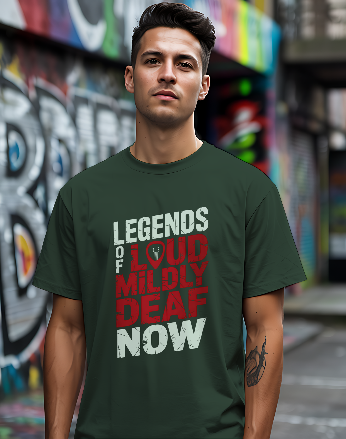 Legends Of Loud Tee 🎸 Funny Rock Musician Hearing Shirt