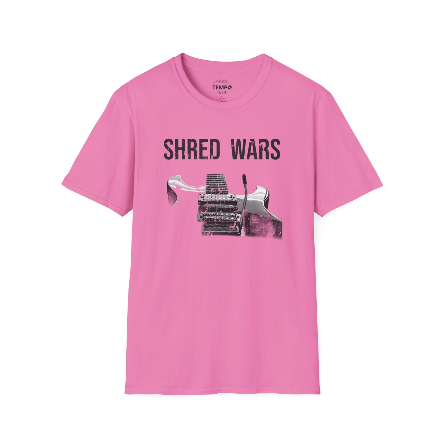 Shred Wars Tee 🎸 Electric Guitar Shirt - Guitarist Competition Gift